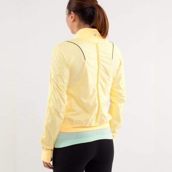 lululemon athletica Jackets & Blazers - Lululemon Run: Two To Make It True Jacket
Mellow Lemon / Burning Yellow